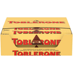 TOBLERONE Milk Chocolate Bar with Honey and Almond Nougat, Mother's Day, 20 - 3.52 oz Bars